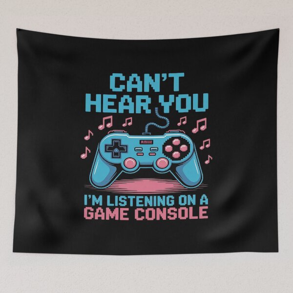 Item preview, Cant Hear You Im Listening On A Game Console designed and sold by ticlitule.