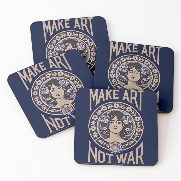 Item preview,  ACTIVISM NOT WAR - MAKE ART NOT WAR  designed and sold by RaiAhalyas.