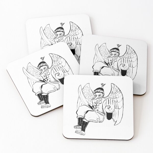 Item preview, Tengu Japanese Yokai designed and sold by PumkiMask.