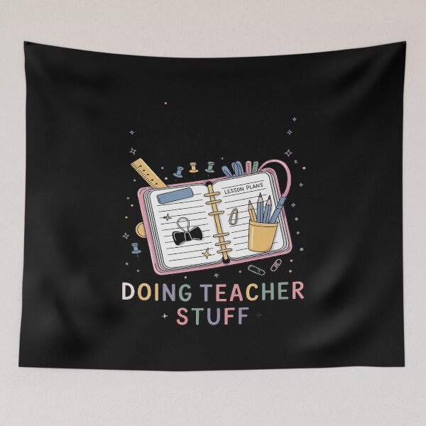 Item preview, Can't Talk Right Now Doing Teacher Stuff Funny Teachers designed and sold by ticlitule.