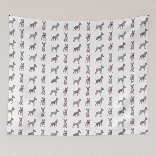 Item preview, Perros Terrier Americano Sin Pelo designed and sold by TheAnimalZ00.
