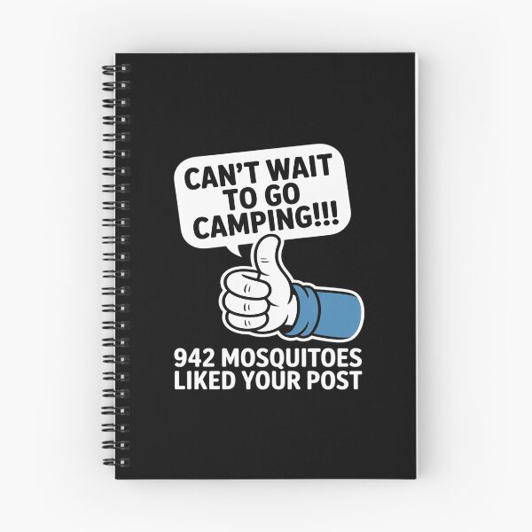 Item preview, Can't Wait Go Camping Mosquitoes Funny Camper designed and sold by ticlitule.