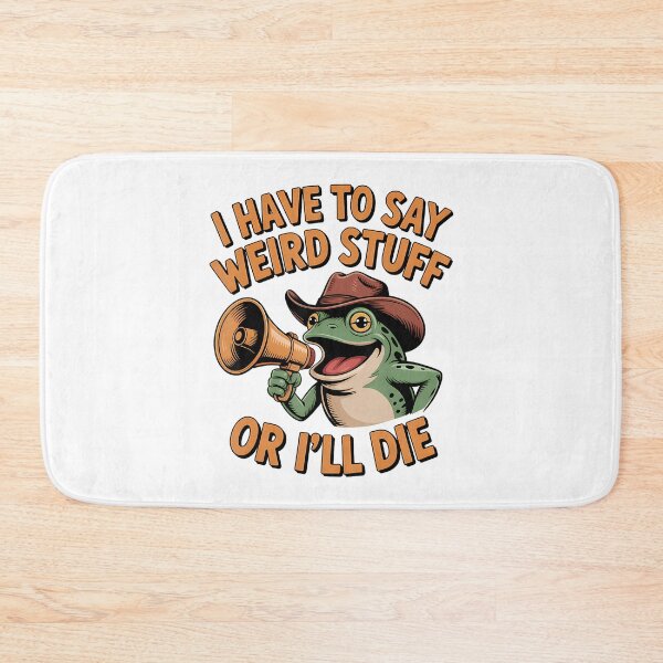 Item preview, Funny I Have To Say Weird Stuff Or I Will Die 90s designed and sold by JuliusaMenzelo.