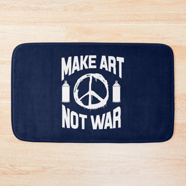 Item preview, Make Art Not War - white Oversized  designed and sold by RaiAhalyas.
