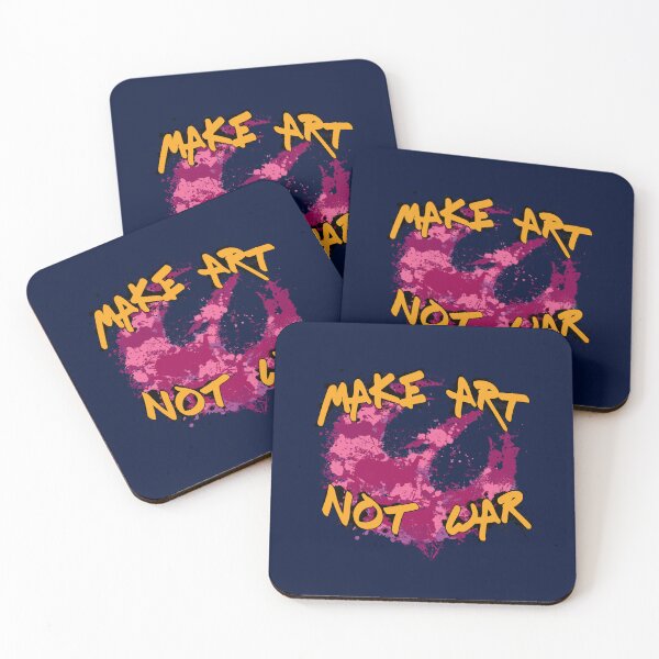 Item preview, Make Art Not War (14) designed and sold by RaiAhalyas.