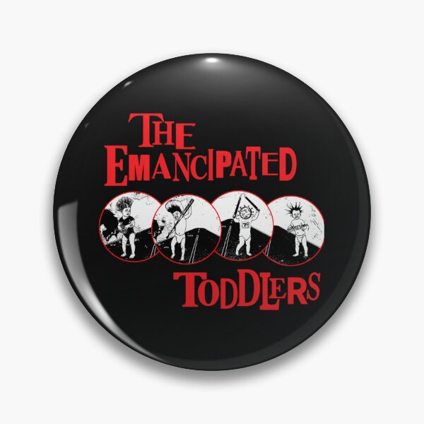Item preview, Red Emancipated Toddlers Typeset Band designed and sold by ChristopherMil6.