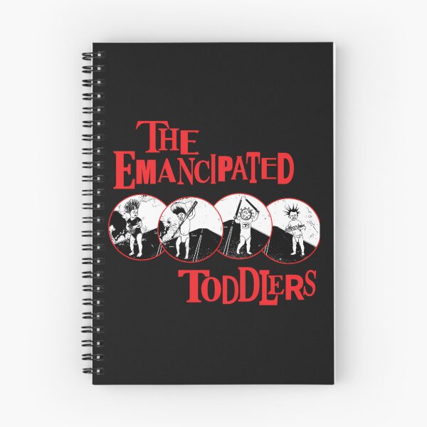 Item preview, Red Emancipated Toddlers Typeset Band designed and sold by ChristopherMil6.