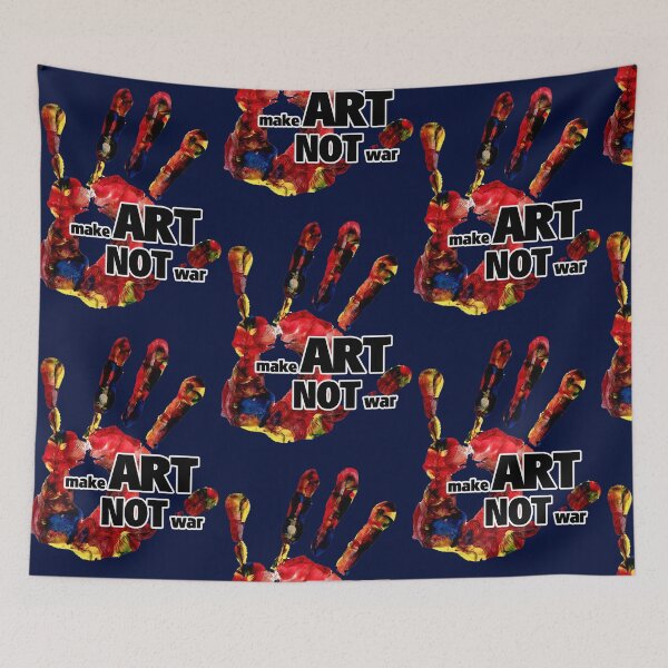 Item preview, Make Art Not War (19) designed and sold by RaiAhalyas.