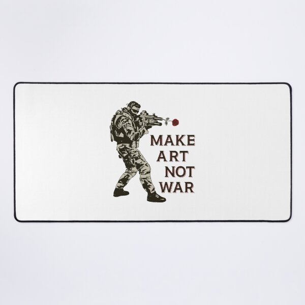 Item preview, Make art not war (27) designed and sold by RaiAhalyas.