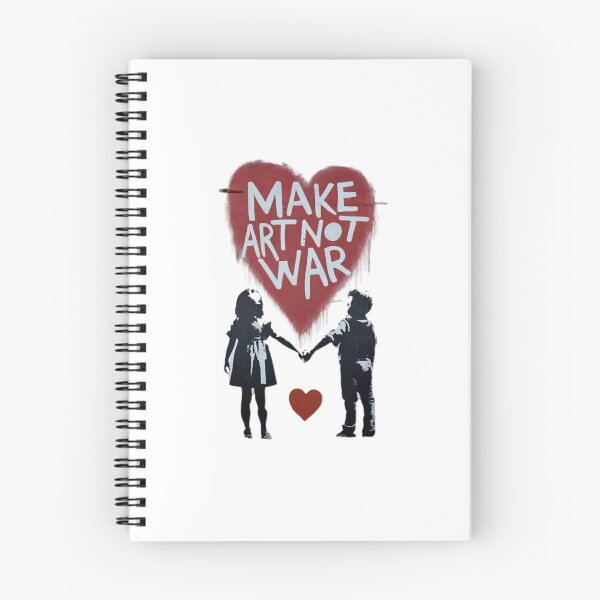 Item preview, Make Art Not War (30) designed and sold by RaiAhalyas.
