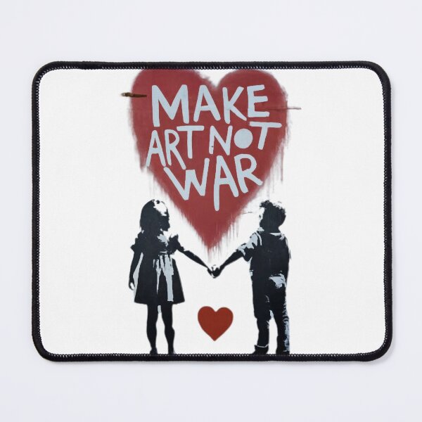 Item preview, Make Art Not War (30) designed and sold by RaiAhalyas.