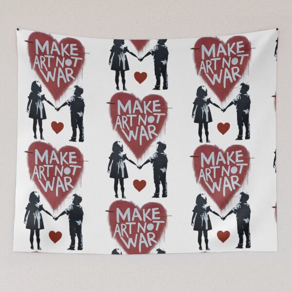Item preview, Make Art Not War (30) designed and sold by RaiAhalyas.