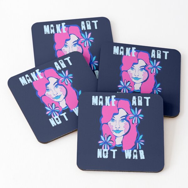 Item preview, make art not war (33) designed and sold by RaiAhalyas.