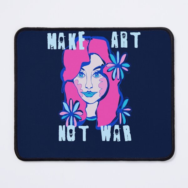 Item preview, make art not war (33) designed and sold by RaiAhalyas.