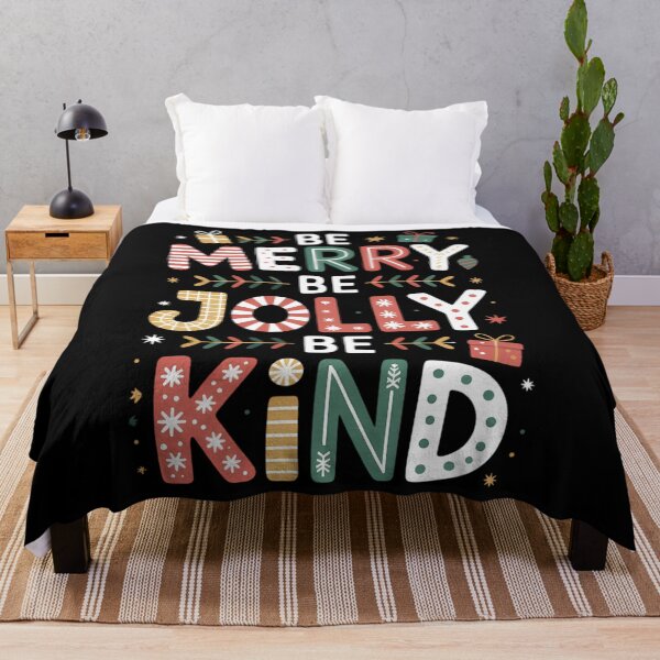 Item preview, Be Merry Be Jolly Be Kind Merry Christmas Teacher Xmas designed and sold by PunkNation-Arts.