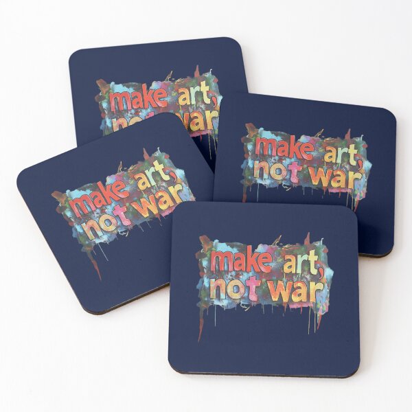 Item preview, make art not war (42) designed and sold by RaiAhalyas.