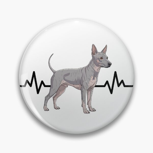 Item preview, latido del corazón del terrier americano sin pelo designed and sold by TheAnimalZ00.