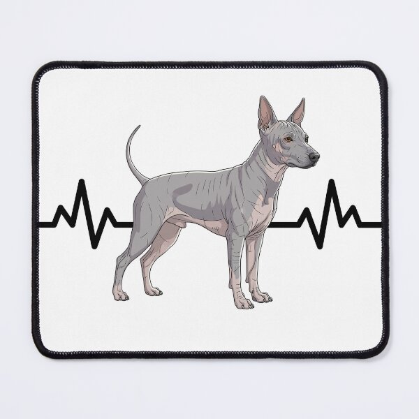 Item preview, American Hairless Terrier Heartbeat designed and sold by TheAnimalZ00.