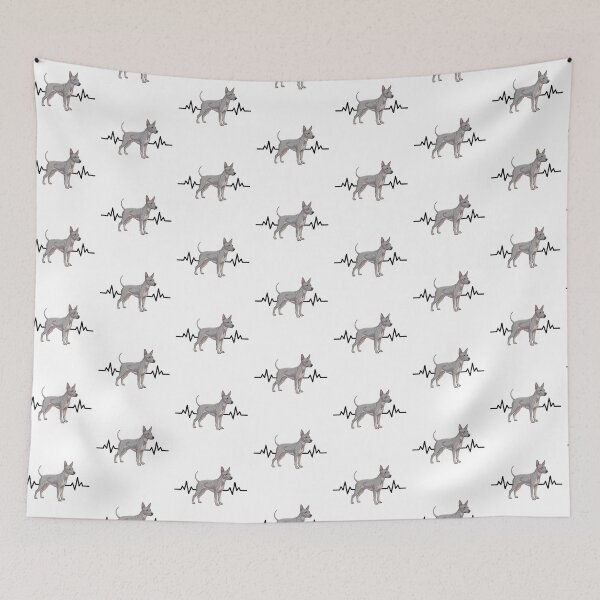 Item preview, latido del corazón del terrier americano sin pelo designed and sold by TheAnimalZ00.
