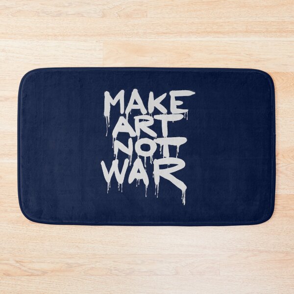 Item preview, Make Art Not War Bold Graffiti Lettering Design for Peace and Creativity designed and sold by RaiAhalyas.