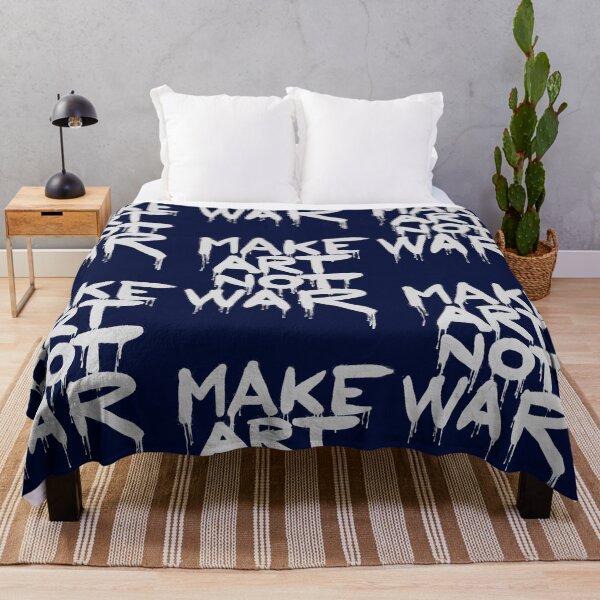 Item preview, Make Art Not War Bold Graffiti Lettering Design for Peace and Creativity designed and sold by RaiAhalyas.