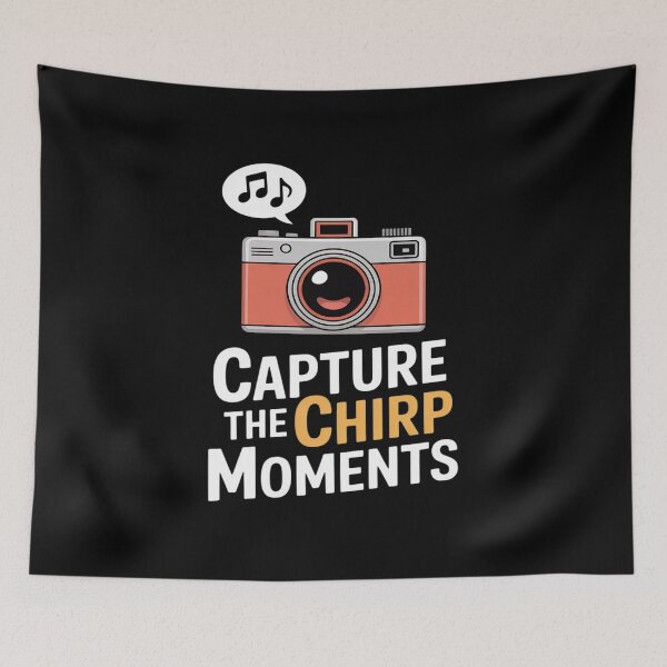 Item preview, Capture The Chirp Bird Photography Nature designed and sold by ticlitule.