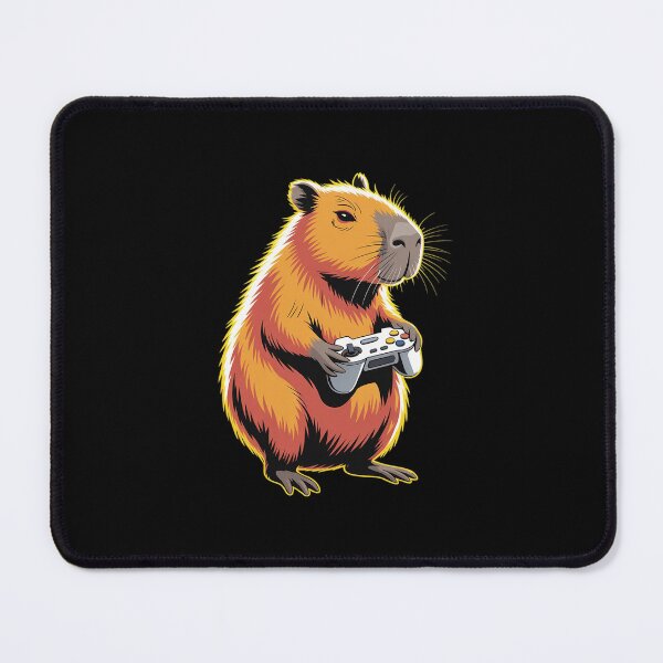 Item preview, Capybara Gaming - Gamer Capybara designed and sold by ticlitule.