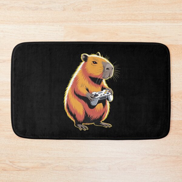 Item preview, Capybara Gaming - Gamer Capybara designed and sold by ticlitule.