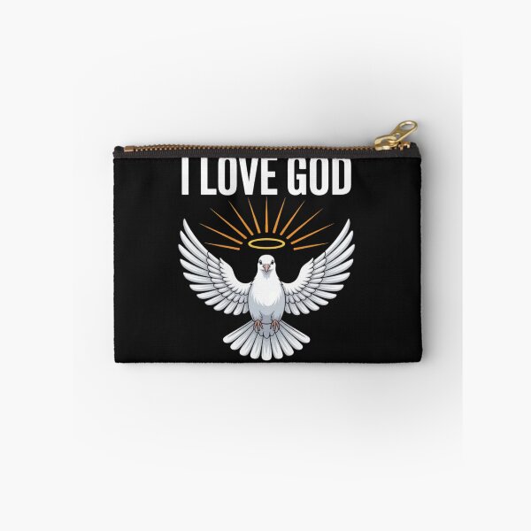 Item preview, I Love God Dove Symbol Spiritual Faith Message designed and sold by ChristopherMil6.
