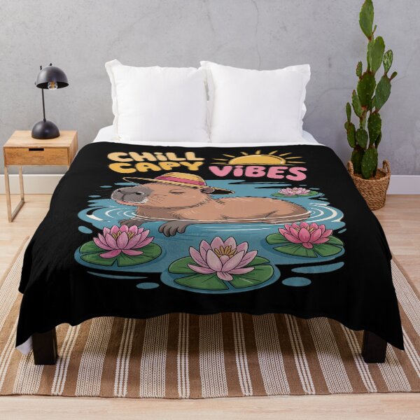 Item preview, Capybara Relaxation Assured with Funny Animal designed and sold by ticlitule.