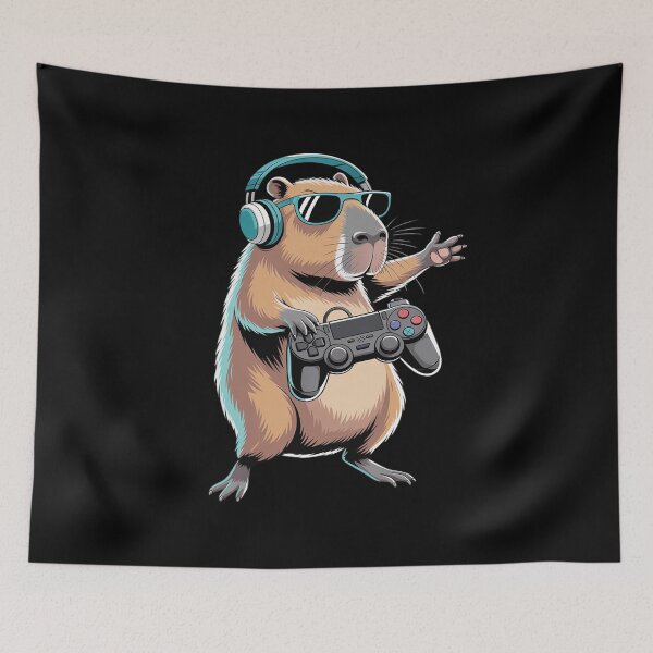 Item preview, Capybara Video Games Capybara designed and sold by ticlitule.