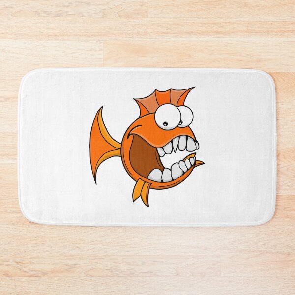 Item preview, Angry Toothy Orange Fish designed and sold by shopdiego.