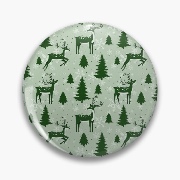 Item preview, Whimsical Reindeer and Snowflakes Comforter | Nature-Inspired Holiday Bedding designed and sold by FestivityFinds.