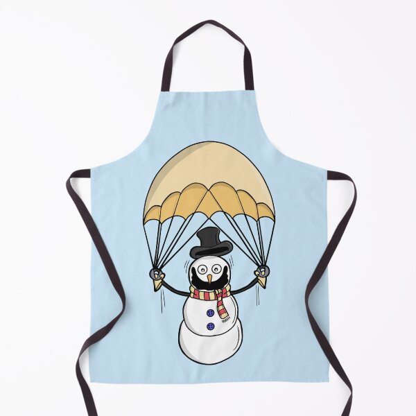 Item preview, Parachuting Snowman designed and sold by shopdiego.