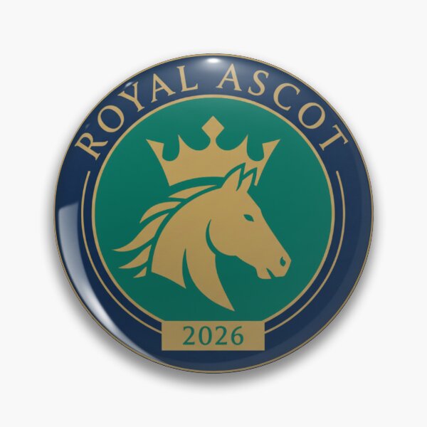 Item preview, Royal Ascot 2026 | Luxury and Royalty Crest Design | UK Horse Racing Fashion designed and sold by Artbesttopic.