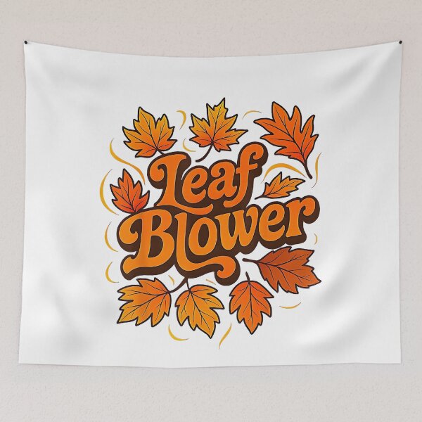 Item preview, funny costume classic leaf vintage halloween autumn blower retro fall vibes designed and sold by Coryconcetta.