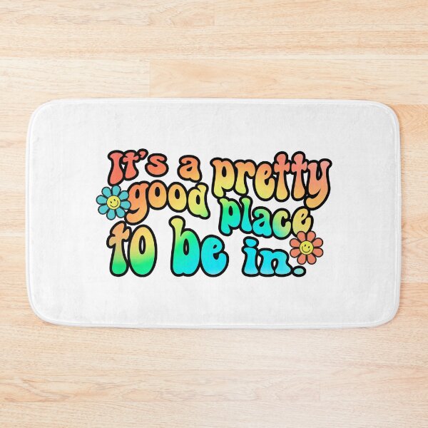 Item preview, It's A Pretty Good Place To Be In - Retro Design - Beach Vibes designed and sold by Sun Sand & Sea Art.