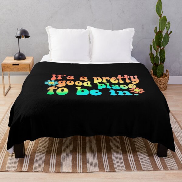 Item preview, It's A Pretty Good Place To Be In - Retro Design - Beach Vibes designed and sold by Sun Sand & Sea Art.