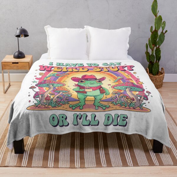 Item preview, Groovy I Have To Say Weird Stuff Or I Will Die Meme 90s designed and sold by JuliusaMenzelo.