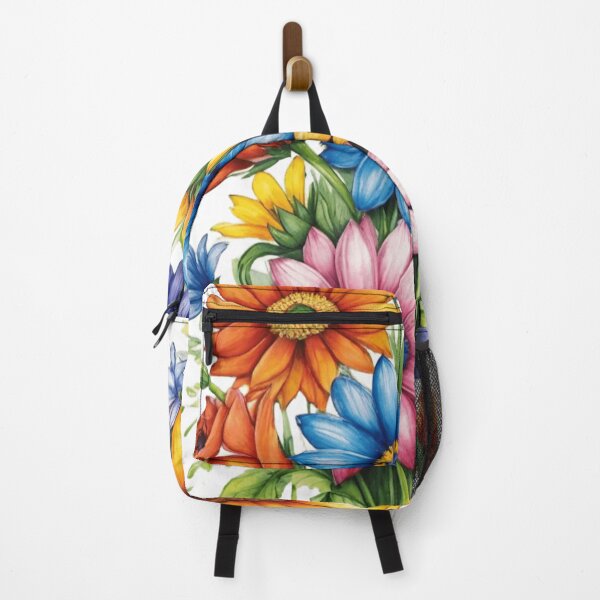 Item preview, Acuarela Floral Vibrante: Ramo de Flores de Campo con Efecto Goteo designed and sold by norachiang.