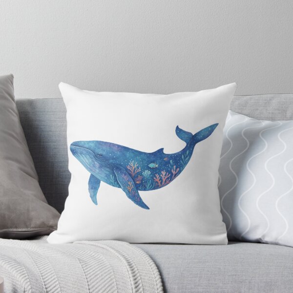 Item preview, Celestial Whale - Dreamy Underwater Galaxy Watercolor Design designed and sold by IgniteByYou.