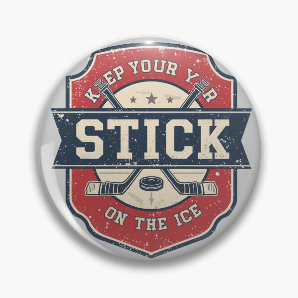 Item preview, Keep Your Stick on the Ice designed and sold by ConfuseLab Alt.