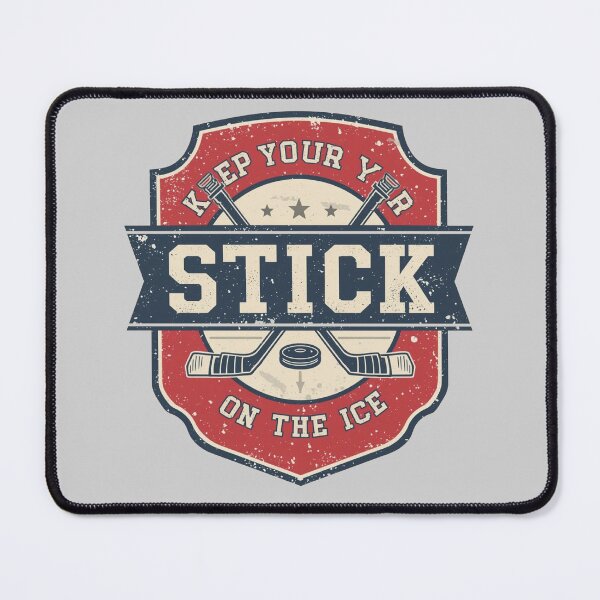 Item preview, Keep Your Stick on the Ice designed and sold by ConfuseLab Alt.