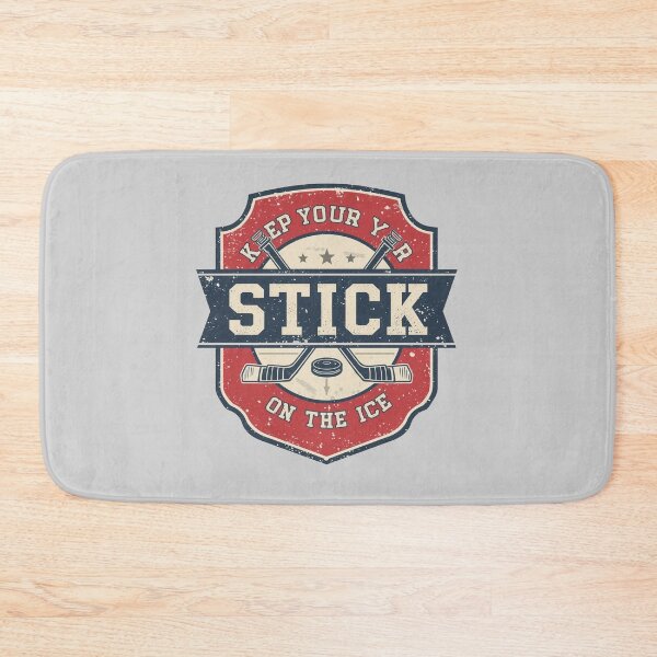 Item preview, Keep Your Stick on the Ice designed and sold by ConfuseLab Alt.