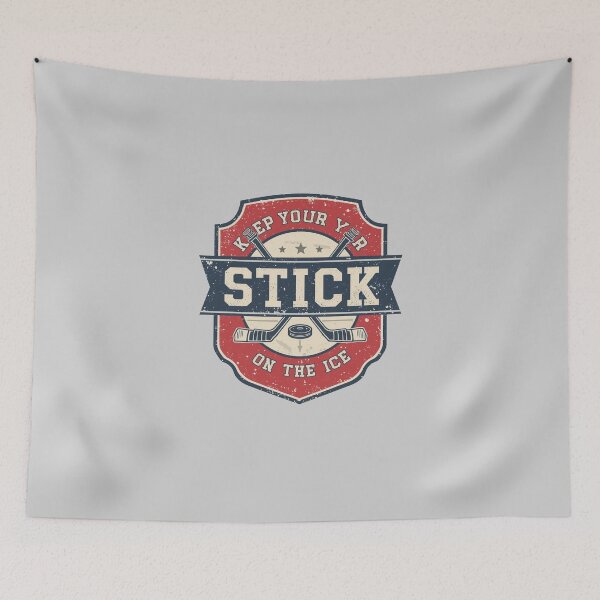 Item preview, Keep Your Stick on the Ice designed and sold by ConfuseLab Alt.