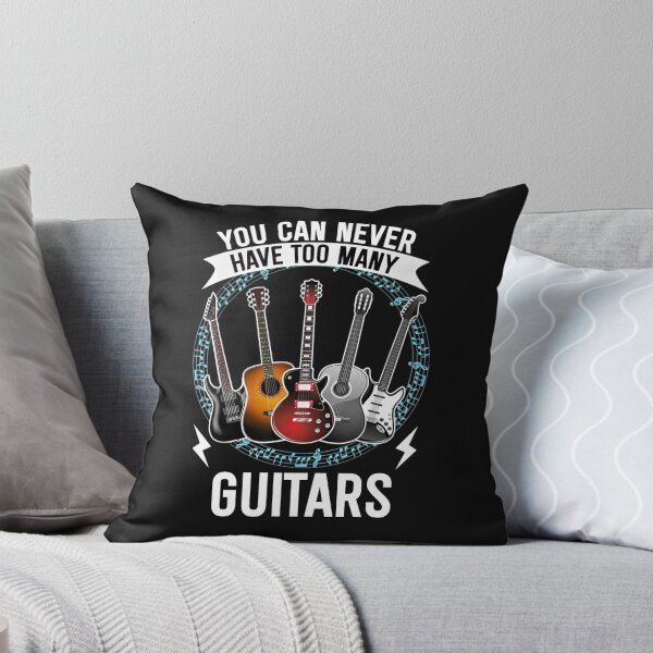 Item preview, Epic You Can Never Have Too Many Guitars Shirt designed and sold by TinaMDedrick.