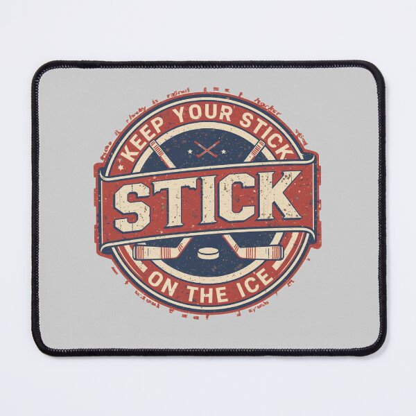 Item preview, Keep Your Stick on the Ice designed and sold by ConfuseLab Shop.