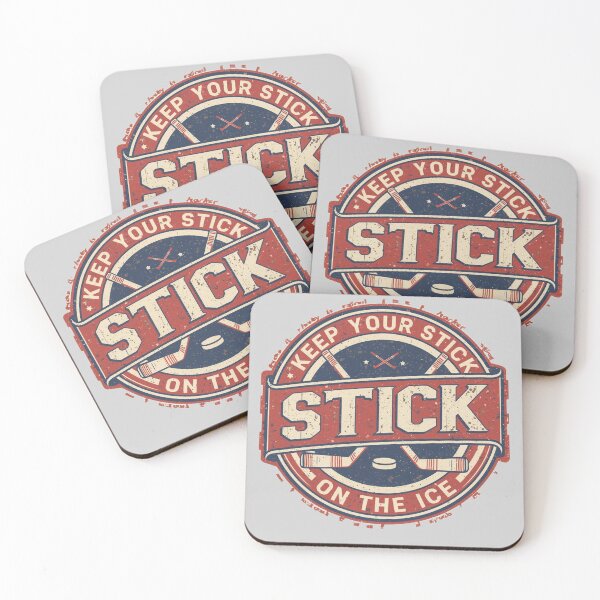 Item preview, Keep Your Stick on the Ice designed and sold by ConfuseLab Alt.