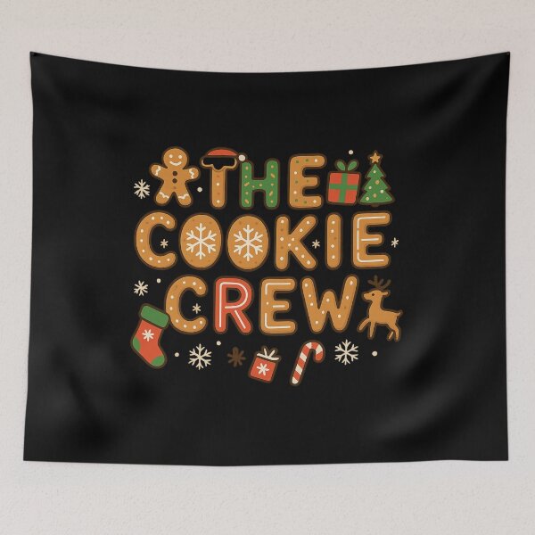 Item preview, The Cookie Crew | Cute Gingerbread Christmas Holiday Shirt designed and sold by DailyDrivesct.