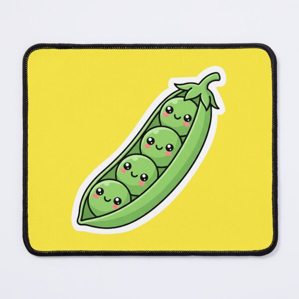 Item preview, Pea Pals – Cute Green Kawaii Vegetable Friends designed and sold by OOStudio.